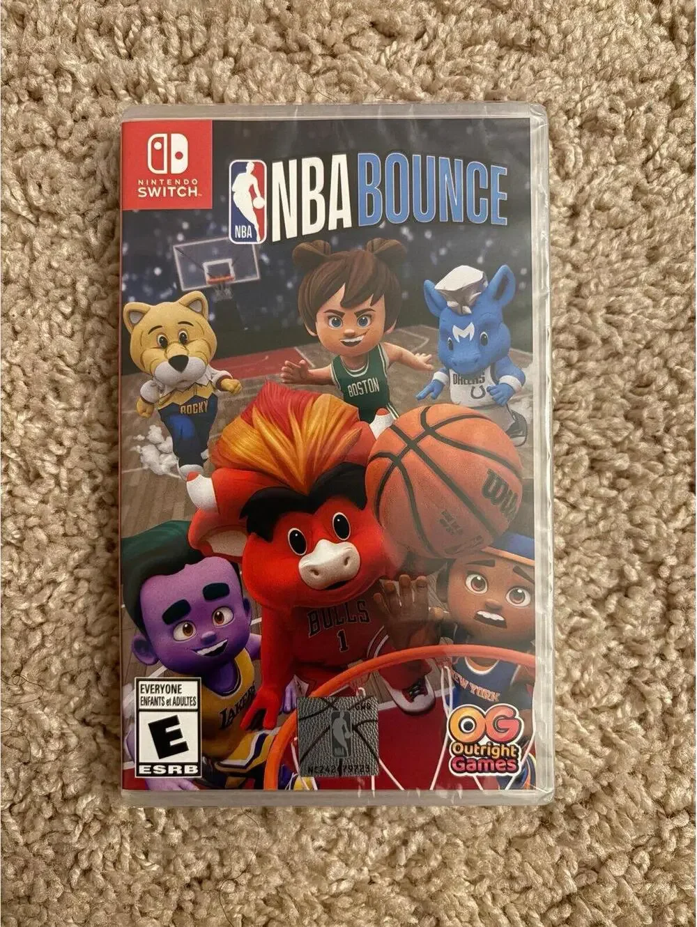 NBA bounce for Nintendo switch